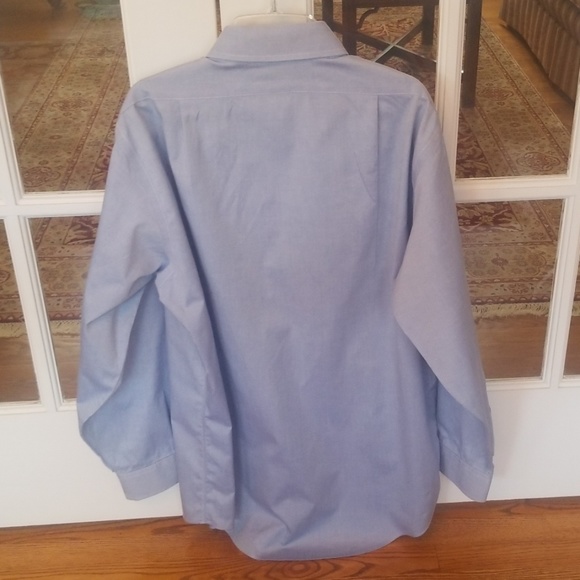 Mens Brooks Brothers blue dress shirt 15-32 - Picture 3 of 4